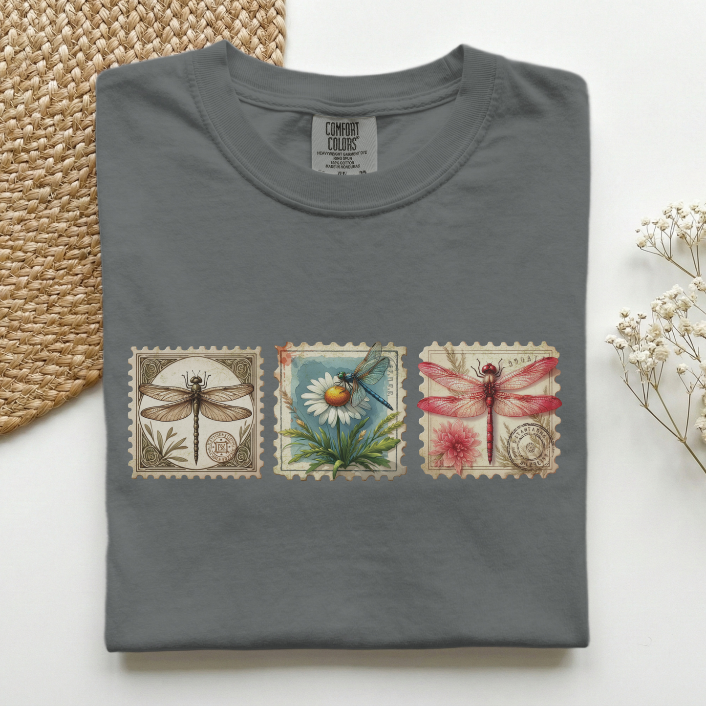 Dragonfly Stamps Premium Tee
