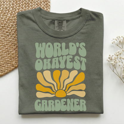World's Okayest Gardener Premium Tee