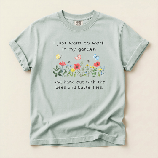 Work in My Garden CC Premium Tee