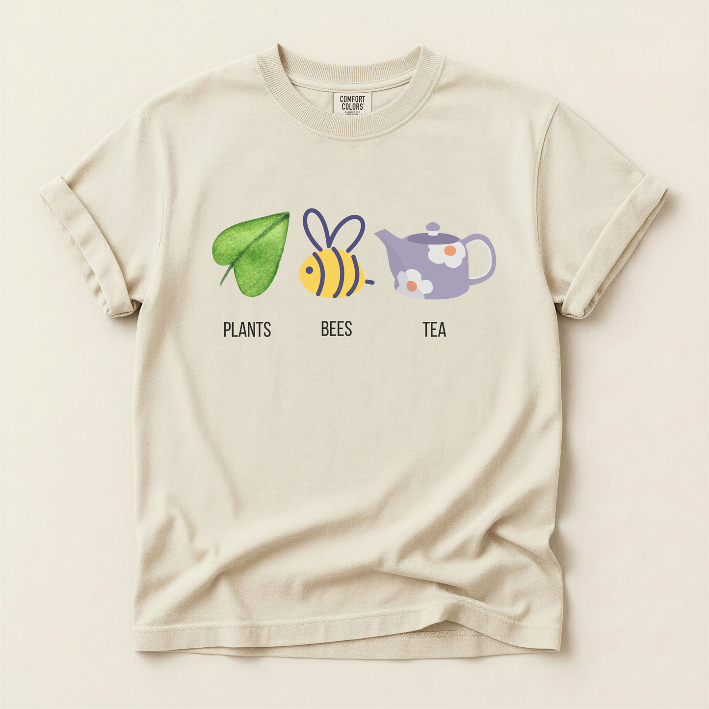 Plants Bees Tea Premium Tee