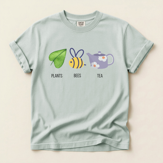 Plants Bees Tea Premium Tee