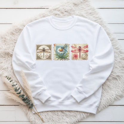 Dragonfly Stamps  Premium Sweatshirt