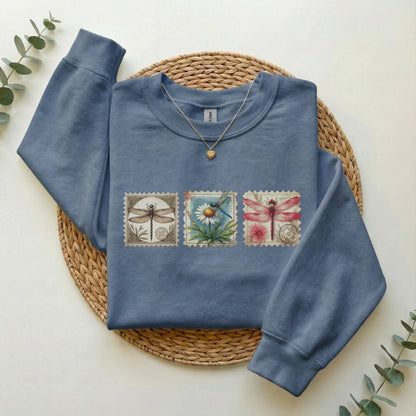 Dragonfly Stamps  Premium Sweatshirt