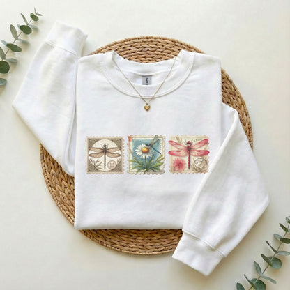 Dragonfly Stamps  Premium Sweatshirt