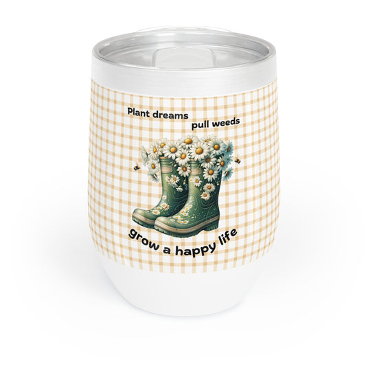 Plant Dreams Wine Tumbler