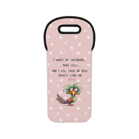 No Idea What's Going On - Wine Tote