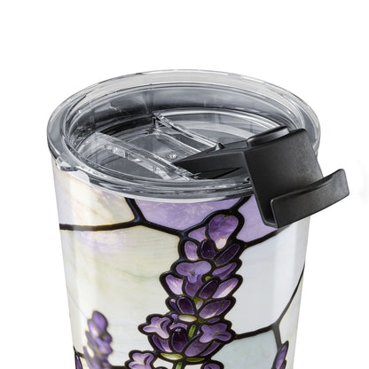Lavender Stained Glass Style  20oz Tumbler