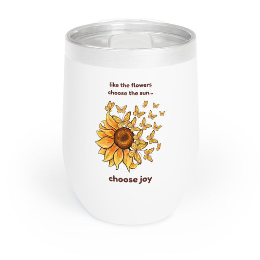 Choose Joy - Wine Tumbler
