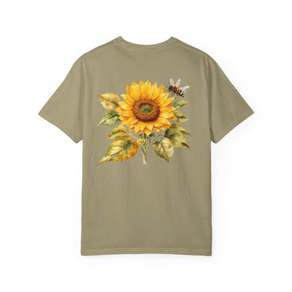Sunflower and Bees Premium Tee