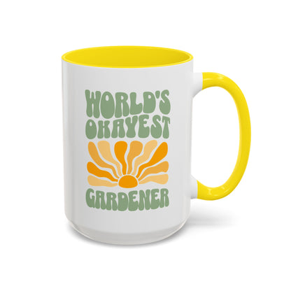 World's Okayest Gardener Coffee/Tea Mug 15oz