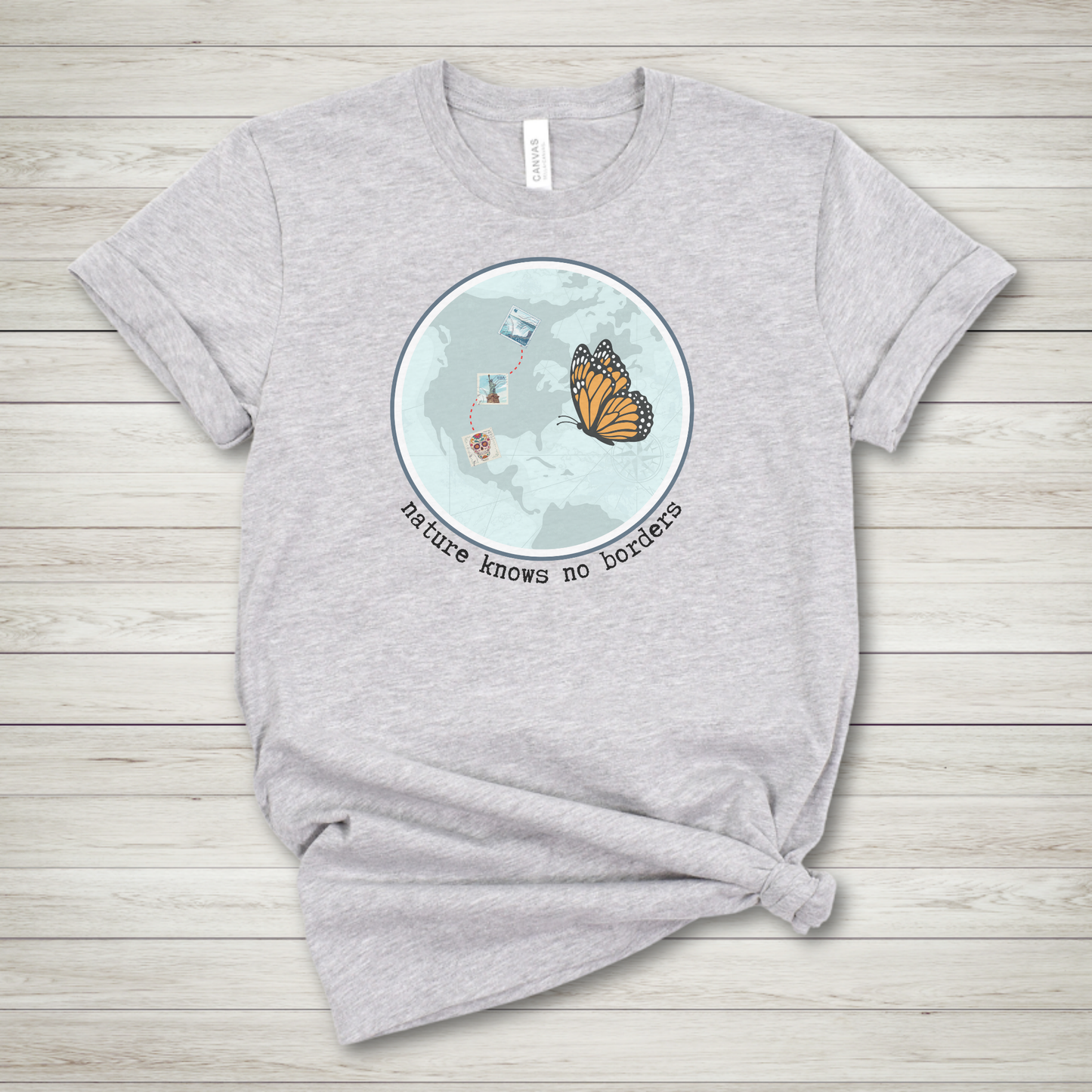 Nature Knows No Borders Premium Tee