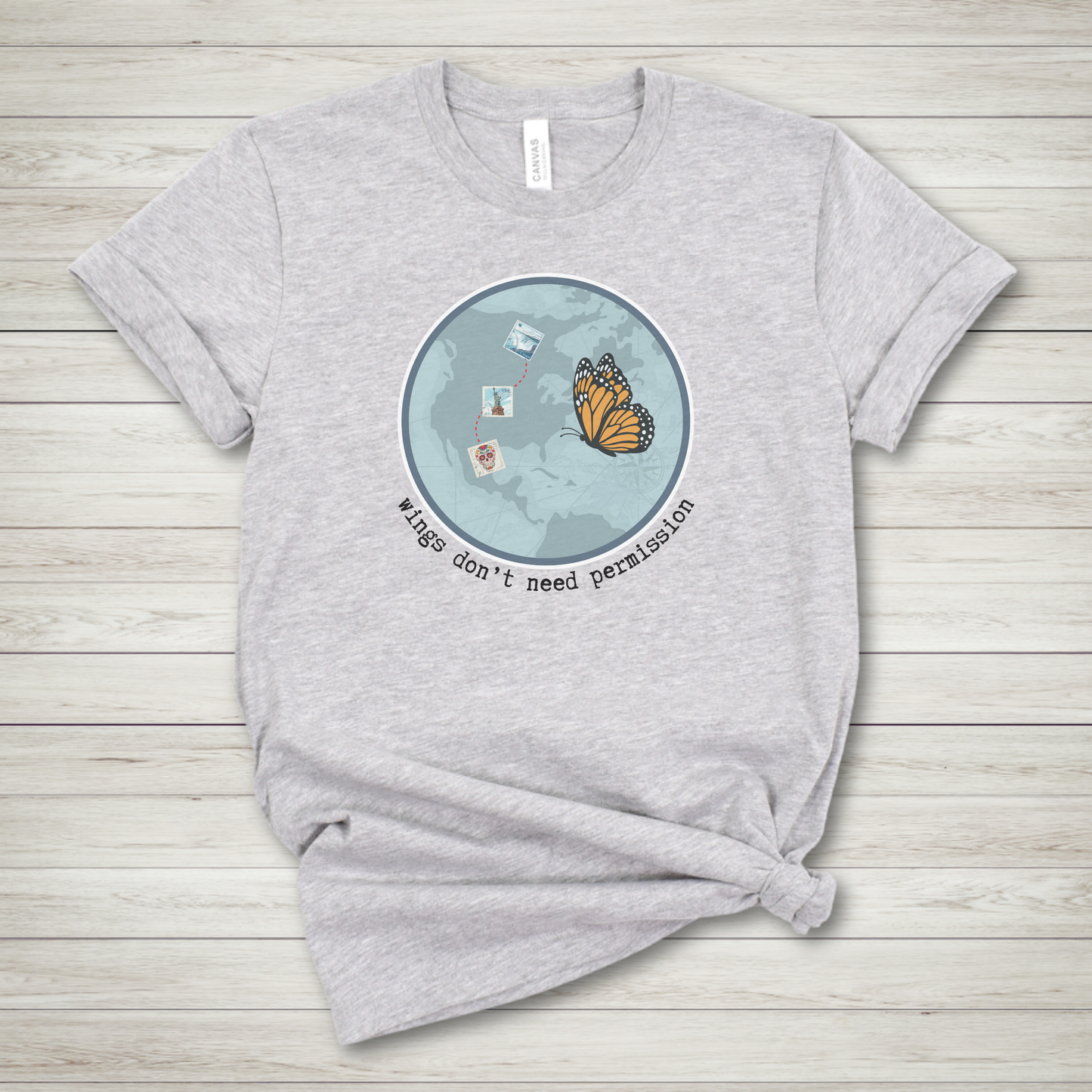 Wings Don't Need Permission Premium Tee