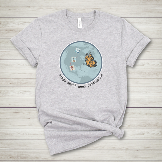 Wings Don't Need Permission Premium Tee