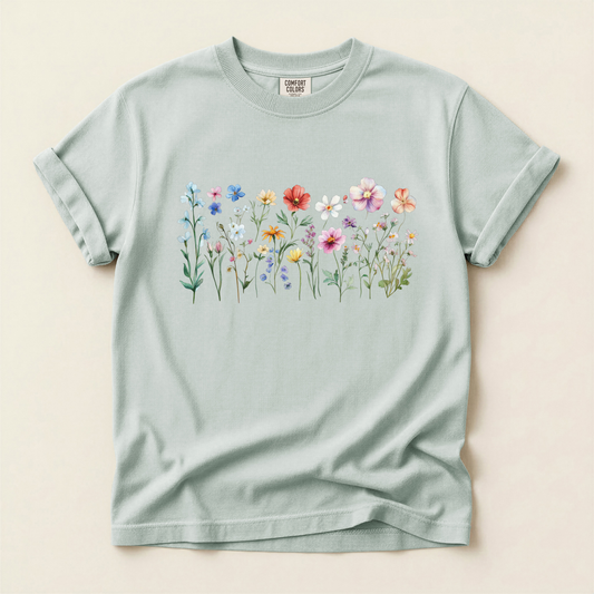 Floral Premium Tee
