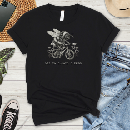 Off to Create a Buzz Premium Tee