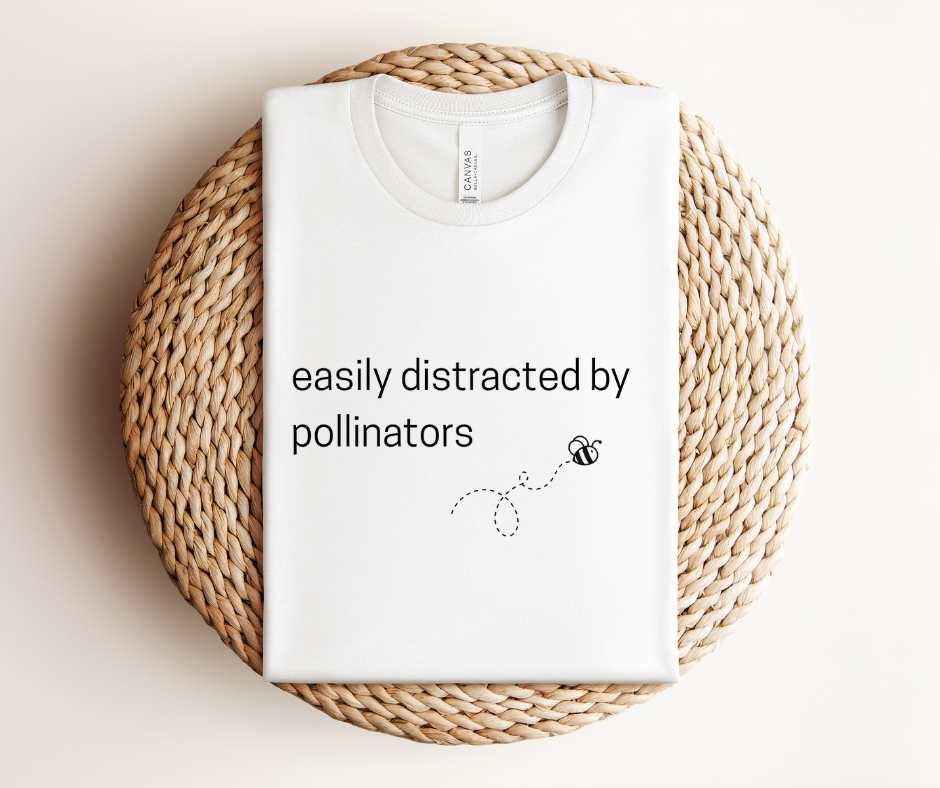 Easily Distracted by Pollinators - Premium Tee
