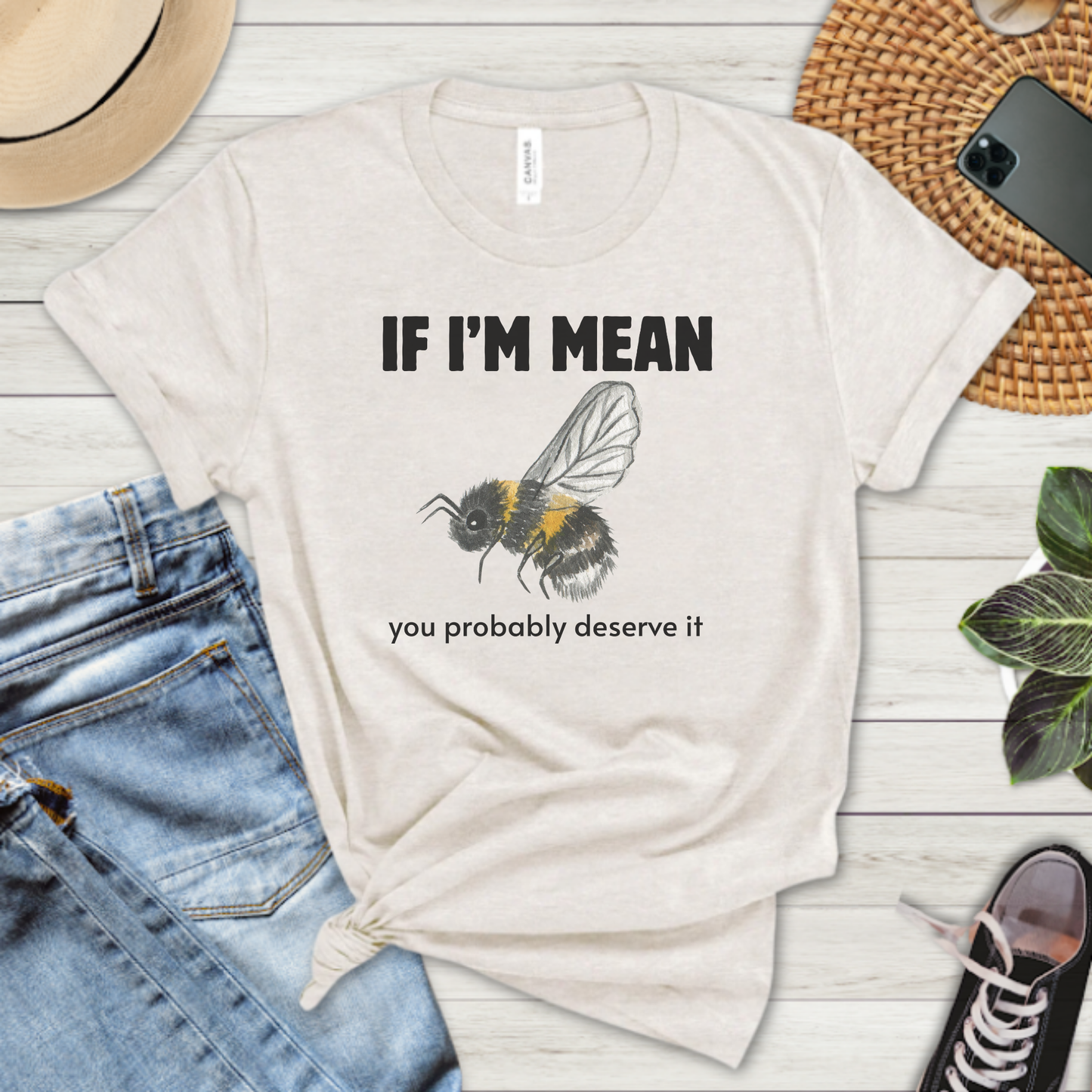 If I'm Mean Premium Tee