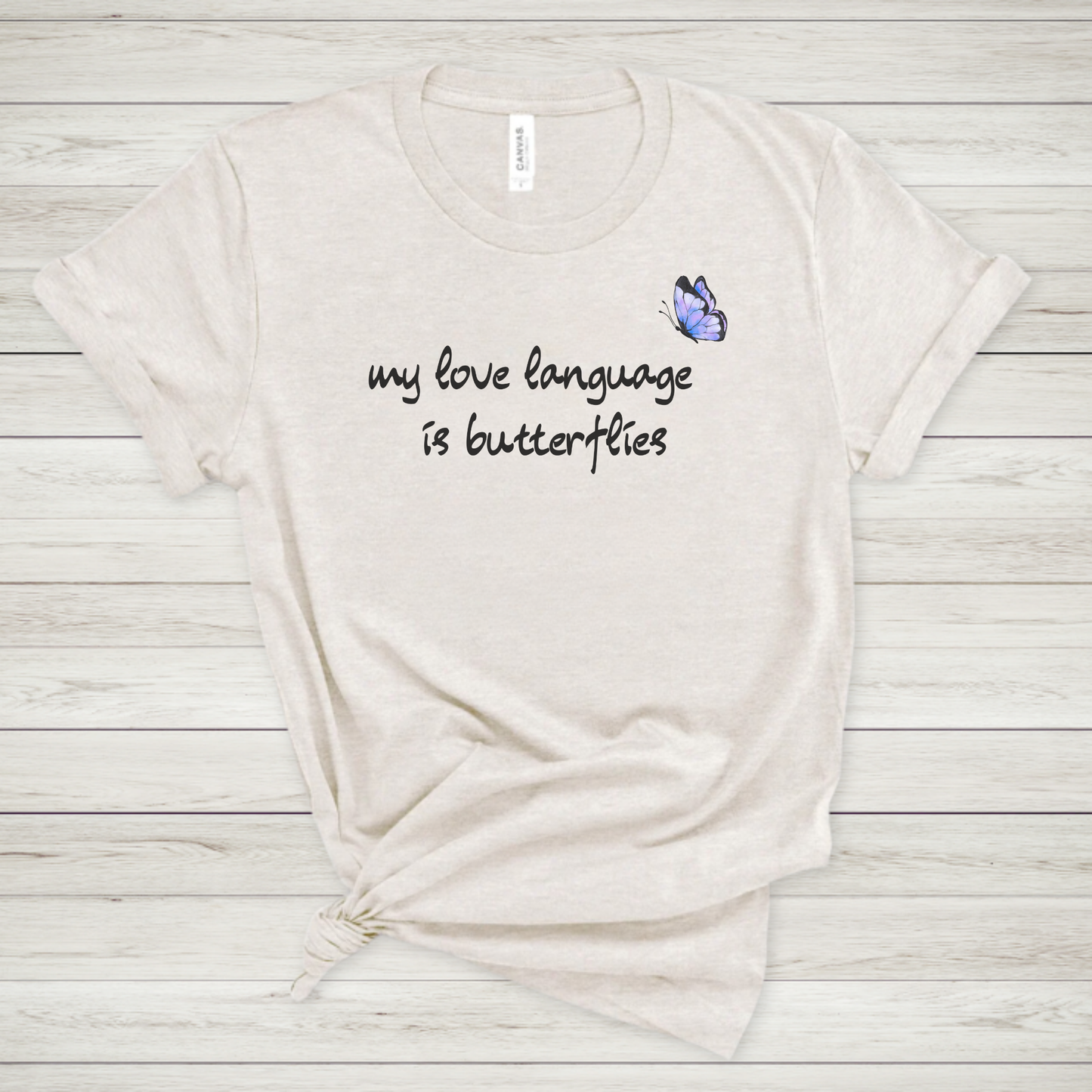 Butterfly Love Language Premium Tee
