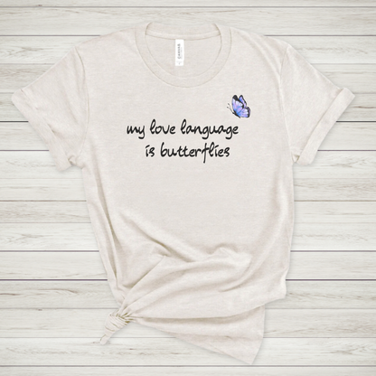 Butterfly Love Language Premium Tee