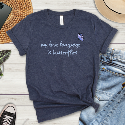 Butterfly Love Language Premium Tee
