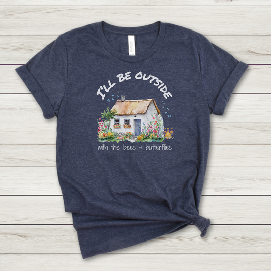 I'll Be Outside with the Bees Premium Tee