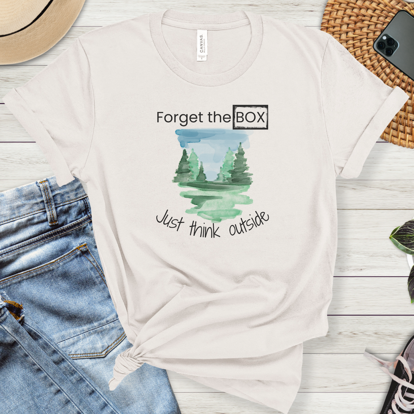 Forget the Box  Premium Tee