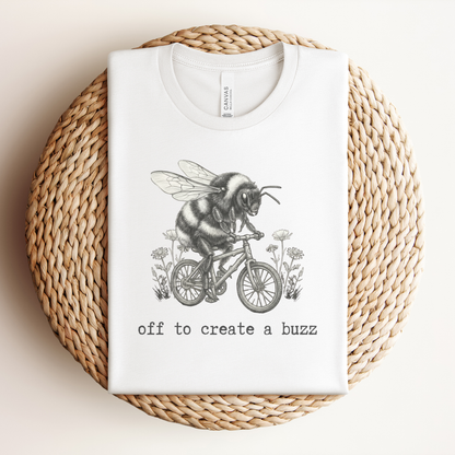 Off to Create a Buzz Premium Tee