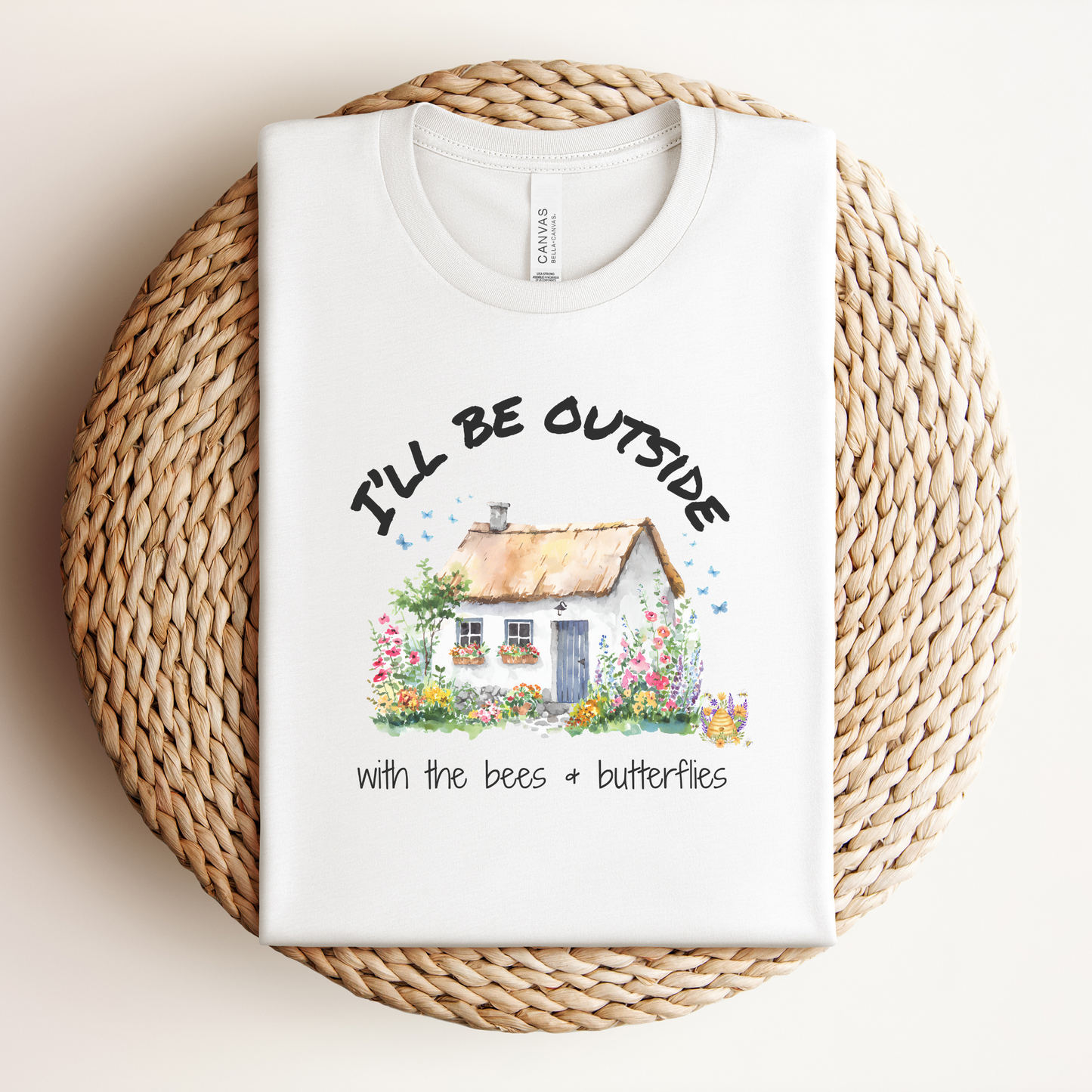 I'll Be Outside with the Bees Premium Tee