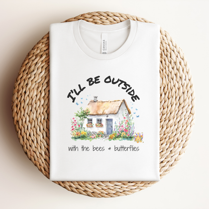 I'll Be Outside with the Bees Premium Tee