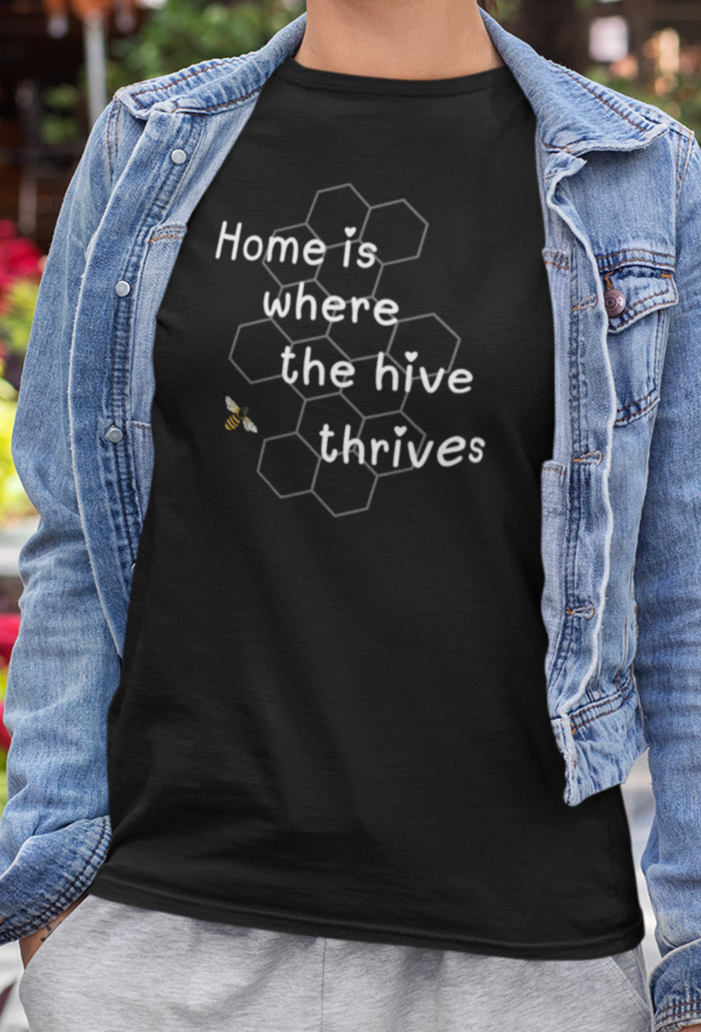 Home is Where the Hive Thrives - Premium Tee